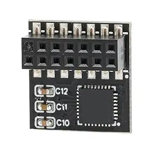 ASHATA 14Pin SPI TPM 2.0 Encryption Security Module for, SPI TPM Module for OS, Standalone Crypto Processor, Prevent Unauthorized Access, Designed for 11