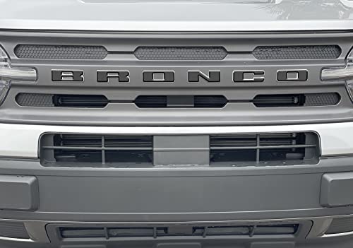 Grille Letter Overlays for 2021-2026 Bronco Sport