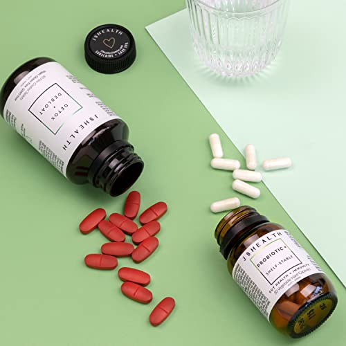 JSHealth Vitamins Digestion Support Bundle - Includes Detox + Debloat Liver Health Formula & Skin + Digestion Supplements - Thumbnail 6