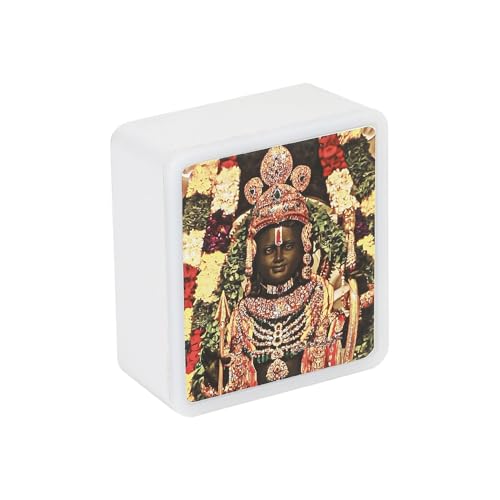 Image of Lexton Ram Lalla Fancy LED Night Lamp Light with 2 Pin Socket | 0.5 Watt, 230V Lamp for Spiritual Ambiance, Home Decoration | (Warm White, Pack of 1)