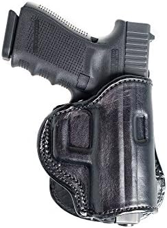 Paddle Leather Holster for Sig Sauer P220 & P226. Leather OWB Paddle with Adjustable Cant.