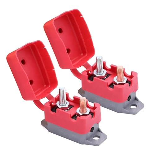 Disyuntor autorreseteable 12V 25A con cubierta de protección para batería dual 2