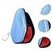 Menolana Ping Pong Paddle Case for 2, Hard Shell Protector Carrying Bag, Stylish Table Tennis Paddle Case, Blue
