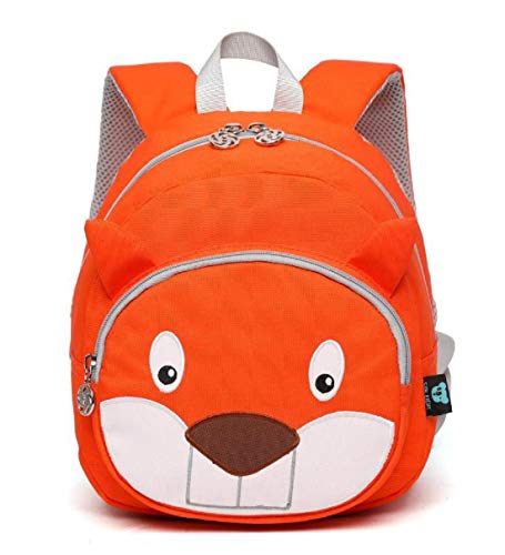 Image of Reelay mee 6 L Light Weight, Fascinating Nursery Backpack - 2621 (Orange)