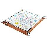 Haltbares Schmuckkästchen aus Leder: mit zarter PU-Lederstruktur, leicht zu reinigen, nur sanft mit einem feuchten Tuch abwischen, um den Glanz wiederherzustellen.