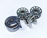 Neu CB Spulenkapsel + 3 Metallspulen für Victoria Nähmaschinen