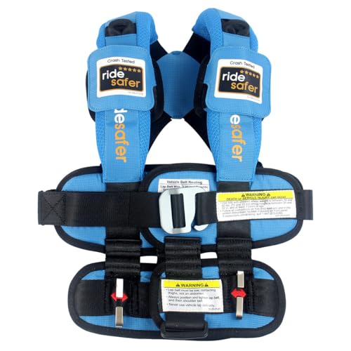 Small Blue, Lightweight, Compact, Portable Car Seat - Perfect for Travel and Everyday Child Safety2