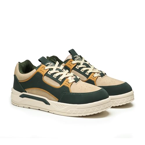 Image of ASIAN Nexus-02 Men's Casual Sneakers | Trendy Lace-Up Design | Lightweight Comfort, Premium Finish & Anti-Slip Sole for Daily Use