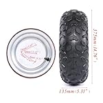 CWTD-Front-Wheel-Tire-Set-14570-6-for-ATV-Go-Kart-2-Pack-Tubeless-Tires-with-Pre-Installed-Rims-Disc-Brake-Hubs-Steering-Knuckles-Perfect-for-Quad-Bikes-and-4-Wheelers