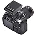 On Camera Flash Mini Torcia Digitale Portatile con Attacco a Slitta per Fotocamere DSLR, Slave Digitale Integrato e Sensore Pre-flash Automatico, per Qualsiasi immagine