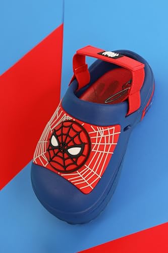 Image of Marvel Spiderman Clogs for Kids, Waterproof Slip On Toddler Clogs