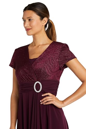 Image of R&M Richards Women's Opulent Flow Evening Dress