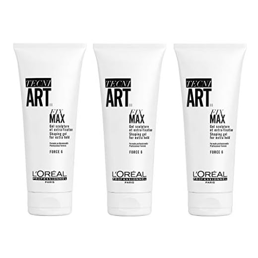 Loreal Professionnel Tecni Art Fix Max - Gel de fijación (3 unidades, 200 ml)