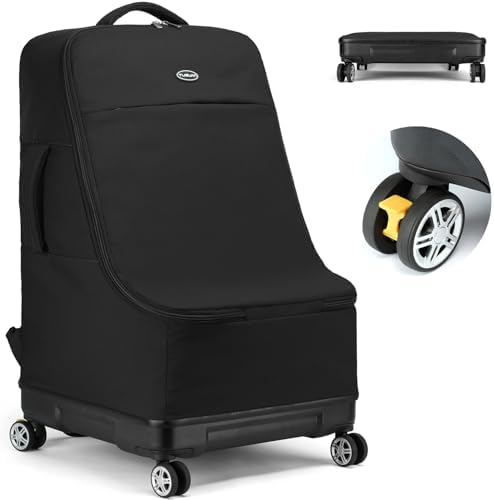 Rolling Backpack YOREPEK Car Seat Travel Bag Wheeled Backpack