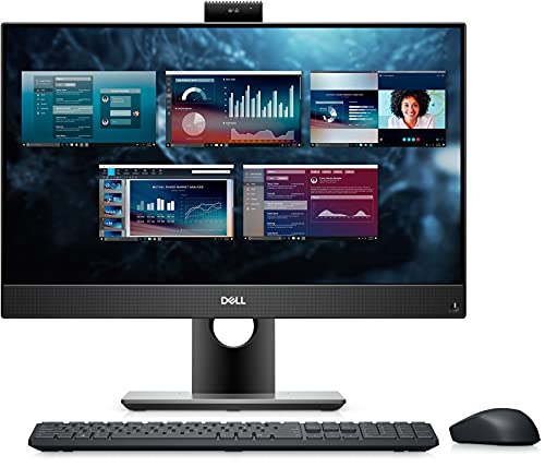 Dell Optiplex 5490 AIO - Disco duro SSD de 512 GB - 1920 x 1080 FHD | Core i5-10500T - Disco duro SSD de 512 GB - 16 GB de RAM | 6 núcleos a 3,8 GHz Win 11 Pro, color negro (Reacondicionado)
