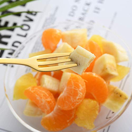 Stainless Steel Leaf Coffee Spoon, Szbaidekj 10 Pcs Creative Tableware Dessert Spoons, Stirring, Mixing, Sugar, Stir, Ice Cream Teaspoon Set (Drak Gold) #TOP4