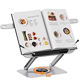 Base pivotante à 360° : la conception pivotante à 360° permet un réglage sans effort des angles de lecture. Partagez du contenu avec d'autres personnes et trouvez facilement votre position de lecture idéale.