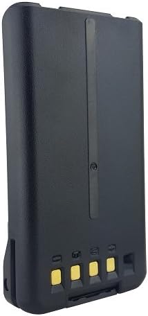 Tilbage view of the Banshee QKB47L-18 Li-Ion battery, showing the gold-colored electrical contacts at the bottom.