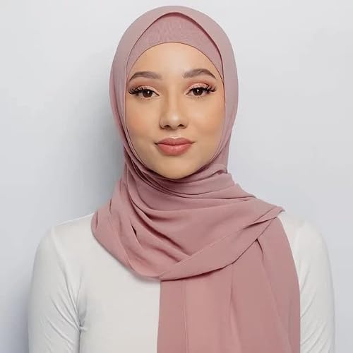 Hijab Orochi Set mit Untertuch und Pins, Versand aus Deutschland