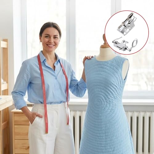 Conjunto de 4 Pies para Maquina de Coser de Movimiento Libre miniatura 7
