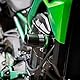 ZESIDIMO Sturzpads Schutz Für KAWASAKI Ninja400 Z400 2018-2023 NINJA500 Z500 Ninja Z 500 2024 2025 Motorrad Rahmenzubehör Motor Fallschutz Absturzsicherung (500grün)