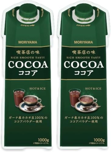 守山乳業 喫茶店の味 ココア 1000g 2本セットのサムネイル