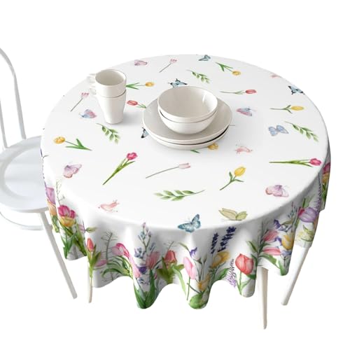 �C�[�X�^�[ �e�[�u���N���X,180cm �􂦂鐶�n �t�̑��� - �Ԃ̃C�[�X�^�[ �ۂ��e�[�u���N���X �J�o�[ | �ƒ�p �_�C�j���O���[�� �_�ƕ��A�p�[�� ���� ���O �s�N�j�b�N �p�[�e�B�[ �x�� ������ 80cm �􂦂� �ė��p�\ �t�@�u���b�N ���_��