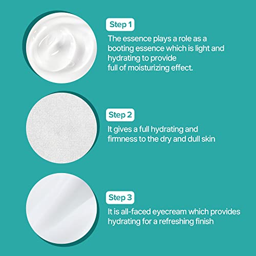 JMsolution Marine Luminous Pearl 3 Step Moisture Mask Plus (10 Sets) | Essence + Sheet Mask + Cream | Hydrating & Radiance Korean Skincare Set | K-Beauty Face Mask 33.5 Fl Oz