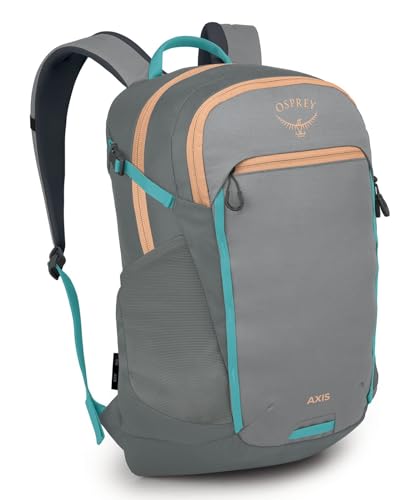 Image of Osprey Axis Laptop Backpack - Sleek Everyday Pack with Laptop Sleeve, Water Bottle Pockets & Compression Straps