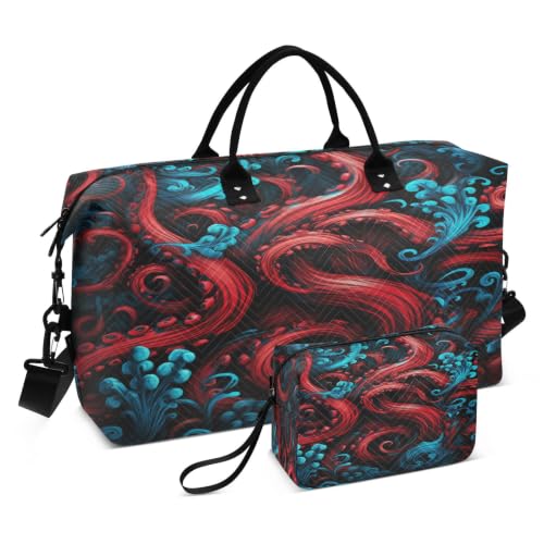 Sac de natation poulpe abstrait idéal pour la piscine et le voyage des femmes