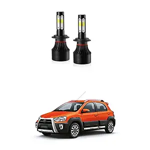 LOVMOTO H4 car led headlight 4-side h4/9003/hb2 hi/lo beam LED Automotive Headlight Bulbs 4 Side Auto Conversion Driving Lamp Comfortable For Eti-os Cro-ss