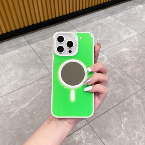 Étuis magnétiques iPhone 13 antichoc couverture de miroir