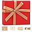 Red 8x7x3 Inch