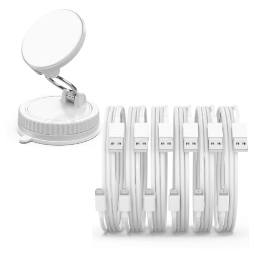6Pack(3/3/6/6/6/10 FT)[Apple MFi Certified] iPhone Charger Long Lightning Cable Fast Charging High Speed Data Sync USB Cable Compatible iPhone 14/13/12/11 Pro Max/XS MAX/XR/XS/X/8/7/Plus iPad AirPods