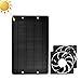 Ventilateur Solaire 10 W Pour Serre, Ensemble De Ventilateurs De Panneaux Solaires Extérieurs Étanches Pour Poulaillers, Hangars, Refroidissement Des Maisons Pour Animaux De Compagnie
