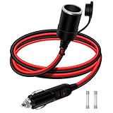 YINGAYOU Zigarettenanzünder Verlängerungsleitung 12V 24V Zigarettenanzünder Stecker Verlängerung...