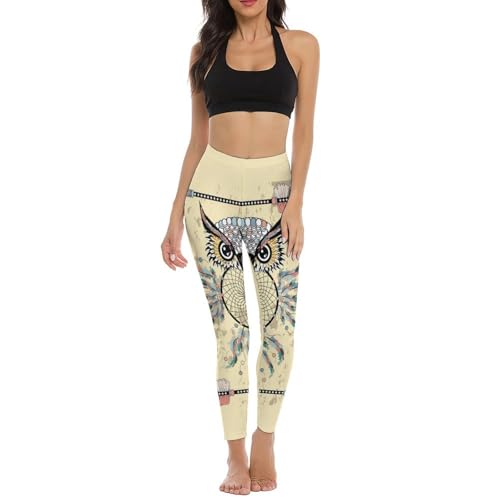 Xmkltbz Women Stretchy Tummy Control Leggings, Soft Full-Length High Waist Yoga Pants, Workout Sport