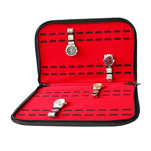 Boîtier de montre en cuir idéal pour offrir : Support 20 emplacements - 4