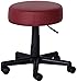 Stołek na kołach Beau stołek, stołek barowy, krzesło robocze, nowoczesny prosty stołek wysoki, obrotowy stołek do domu, łatwy do czyszczenia, łatwy w instalacji (Color : Red)