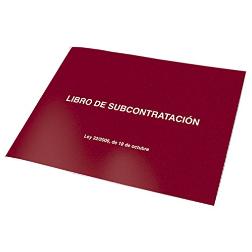 Dohe 10011 - Libro de subcontrataci�n, Castellano