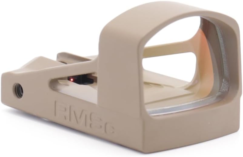 RMSc - Reflex Mini Sight Compact – Famous RMSc Footprint - Crystal Clear Lens - Co-Witness - Open Reflex Sight - Aluminum Housing - EDC/CCW Optic - Always On - Automatic Brightness