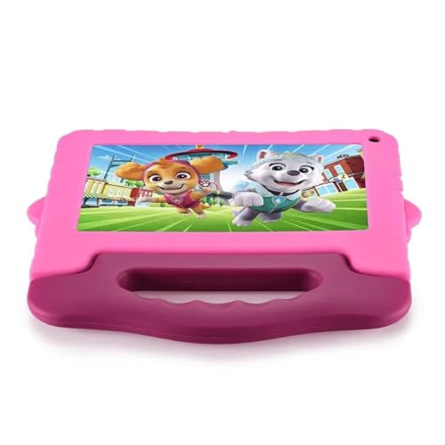 Tablet Patrulha Canina Skye com Controle Parental 4GB RAM + 64GB + Tela 7 pol + Case + Wi-fi + Andro