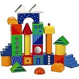 HABA FantaStack Blocks - 26 Piece Fantasy Themed Building Set with Bright Designs & Prism Triangles