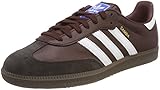 gepolsterter Einstieg adidas Herren Samba OG Fitnessschuhe, Mehrfarbig (Marmis/Negbás/Marnoc 000), 42 EU