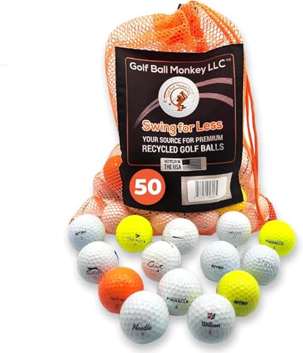 Golf Ball Monkey Cheap Value Line Series Used Golf Balls