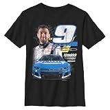 Fifth Sun Boy's Hendrick Motorsports Chase Elliott Racing Car 9 Photo T-Shirt - Black - X Large
