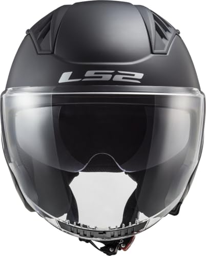 Casco jet LS2 Copter II Solid contra el calor en moto urbana 2