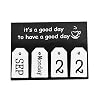 Bureau kalender Houten Kalender Desktop Perpetual Flip Calendar 2021 Perpetual-Permanent Academic Desk Agenda Pad 11×8…