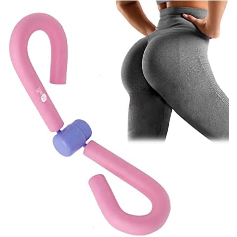 EURODO Leg Trainer Thigh Master Muscle Toner - Multifunctional Workout Exerciser - Suitable for Home Fitness Equipment for Hips, Thighs, Waist, Chest (Pink) Cover