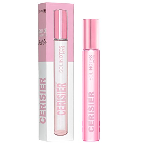 Solinotes Paris Fleur de Cerisier (Cherry Blossom) Eau de Toilette, 10 ml Roll-On